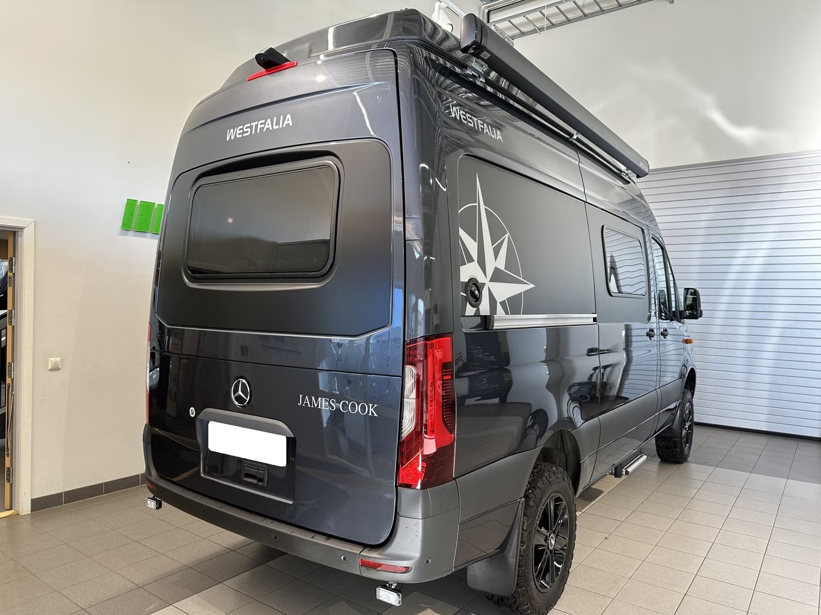 WESTFALIA JAMES COOK 600 E SLIDE-OUT 04 COUCHAGES - Image 3