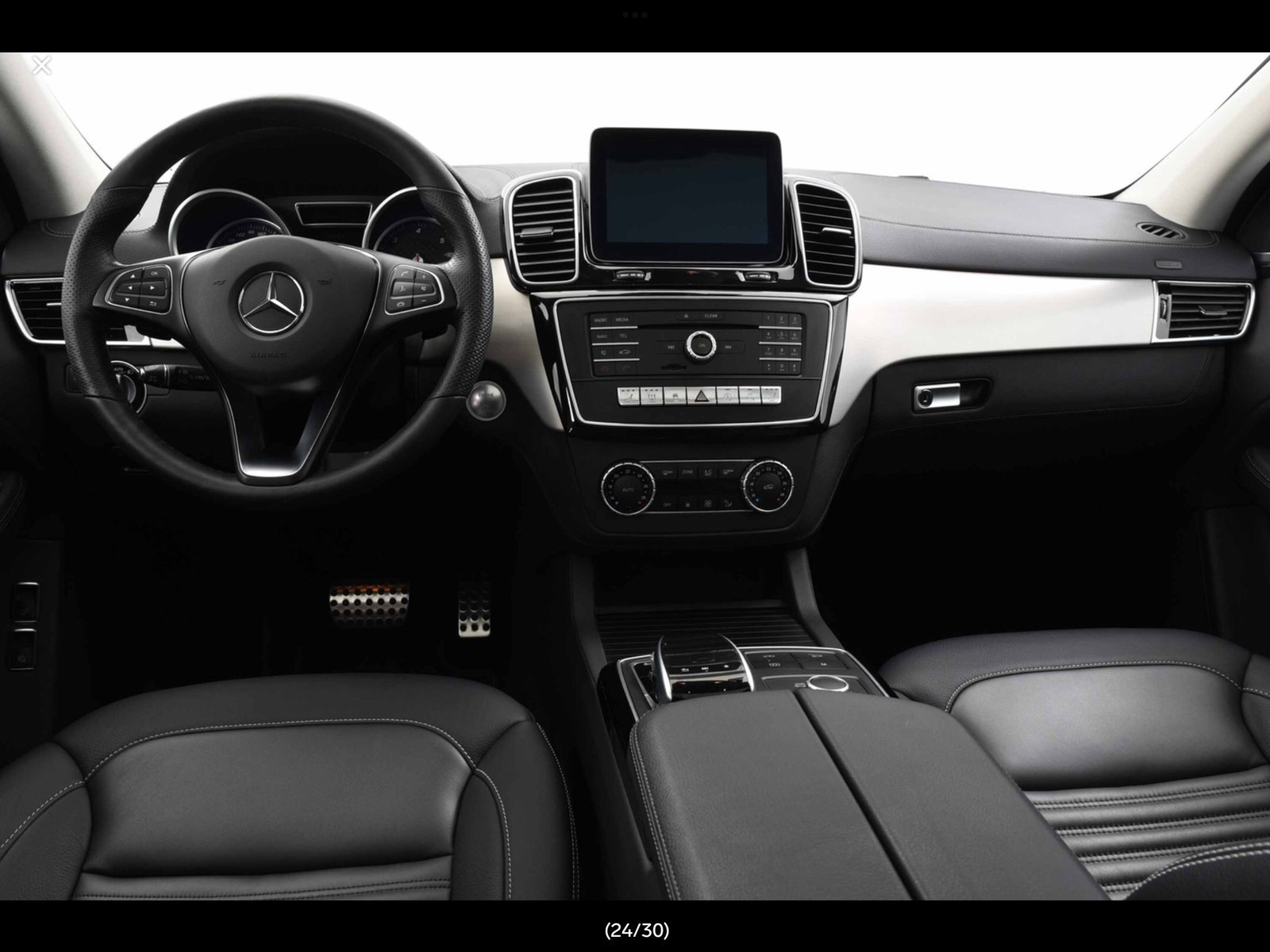 MERCEDES GLE 350D 4MATIC AMG COUPE CUIR NOIR 2017 - Image 11