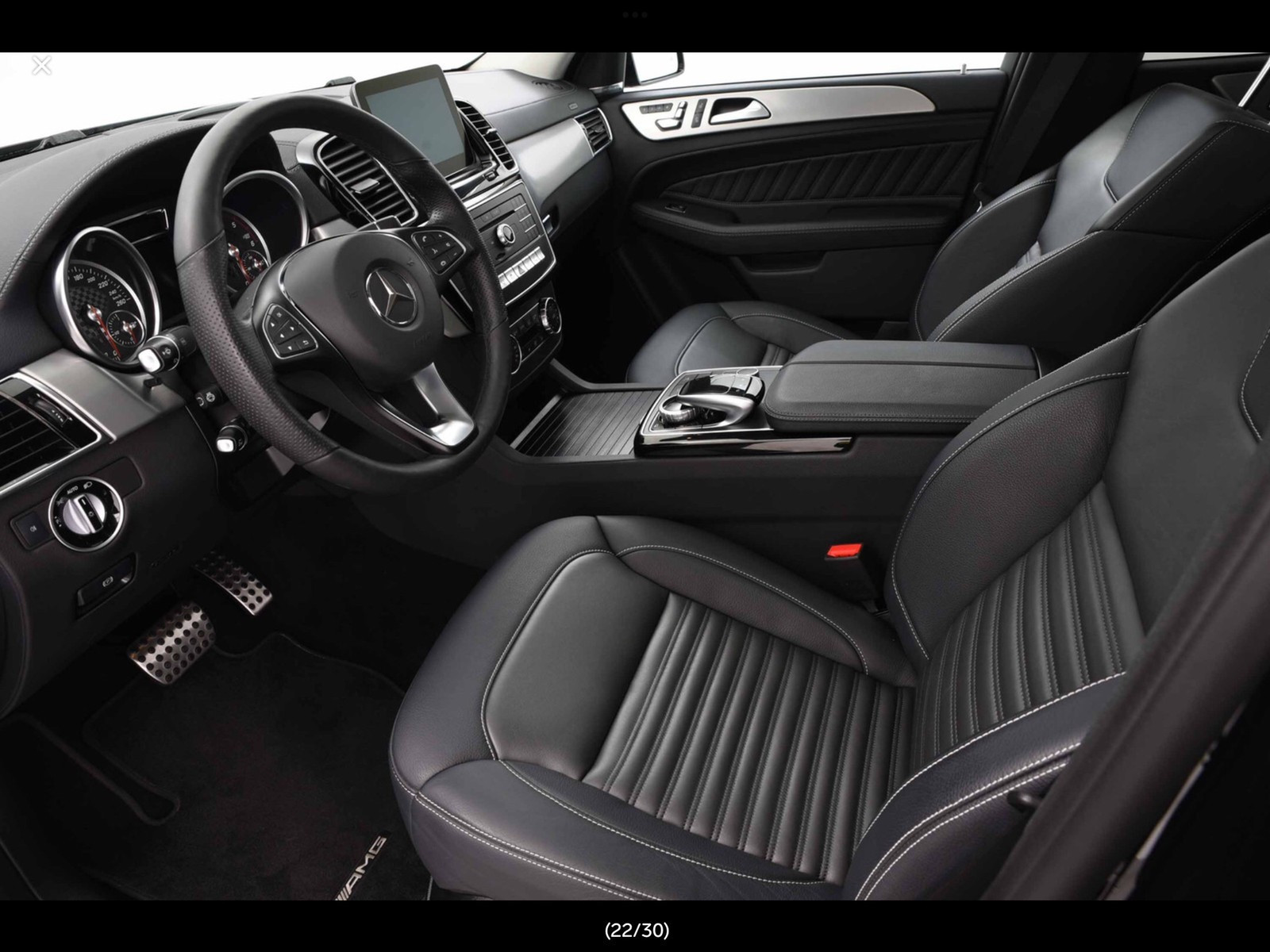 MERCEDES GLE 350D 4MATIC AMG COUPE CUIR NOIR 2017 - Image 12