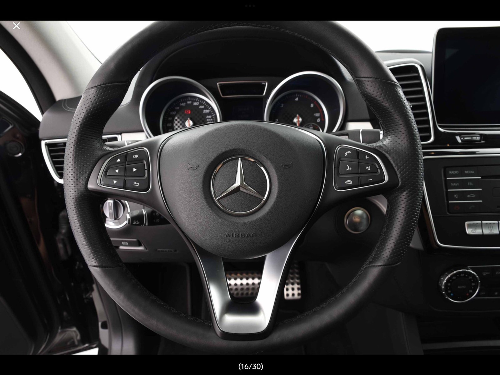 MERCEDES GLE 350D 4MATIC AMG COUPE CUIR NOIR 2017 - Image 16